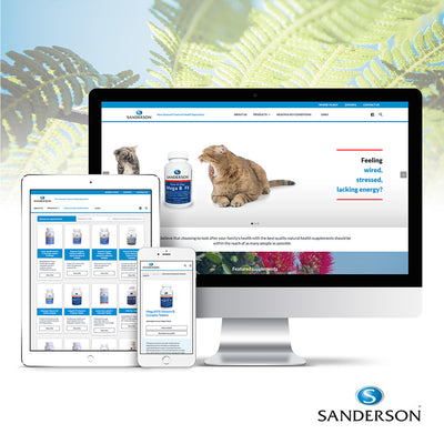 Sanderson Vitamins & Supplements - Custom Design & Build