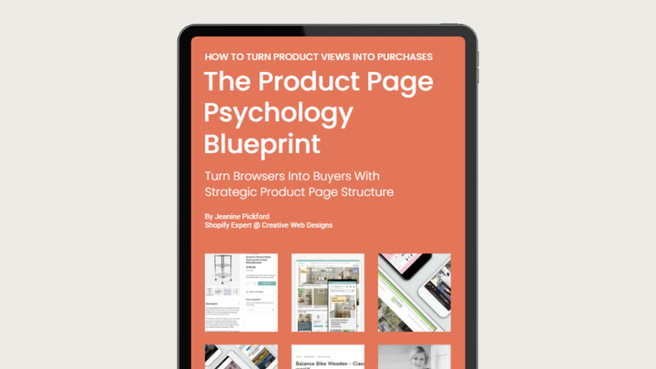 The Product Page Psychology Blueprint