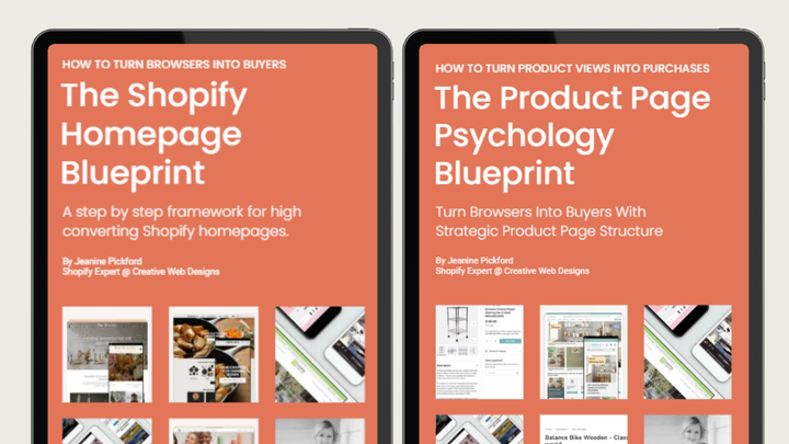 The Home page & Product Page Blueprint Bundle