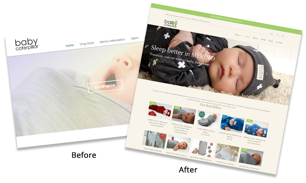Shopify Website Revamp