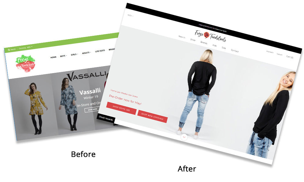 Shopify Website Revamp