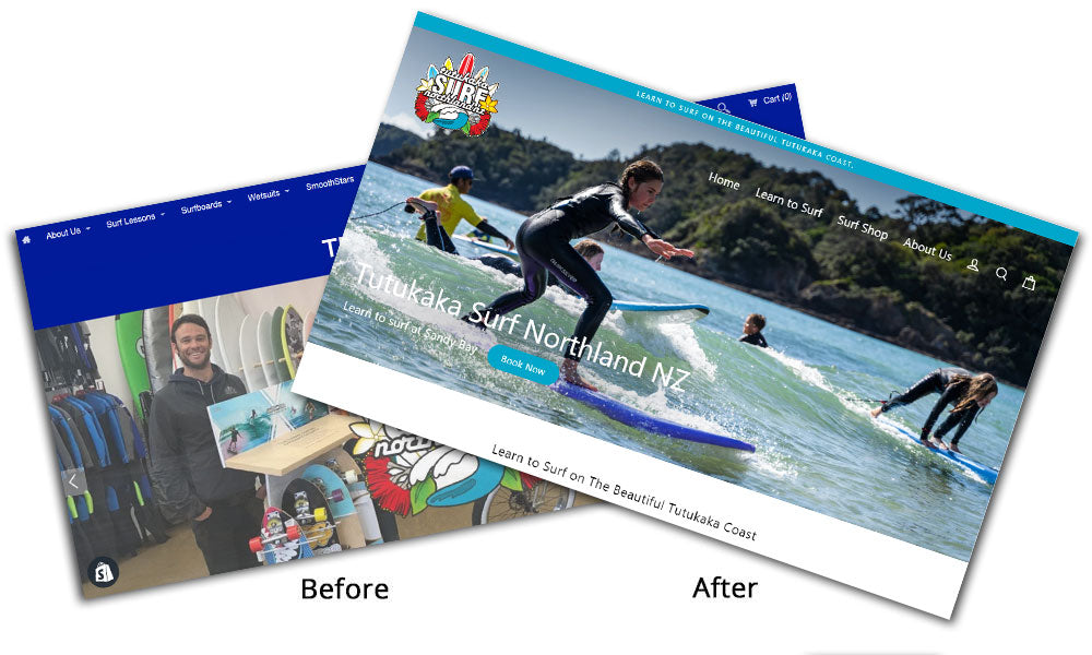Shopify Website Revamp