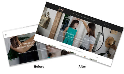 Shopify Website Revamp