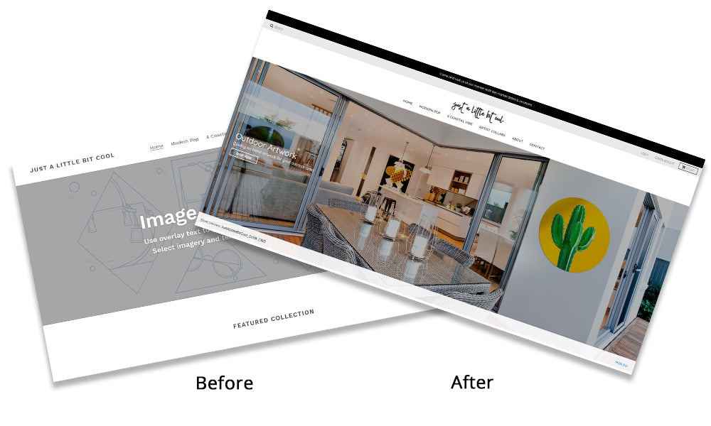 Shopify Website Revamp